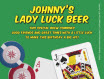 personalized casino party beer labels